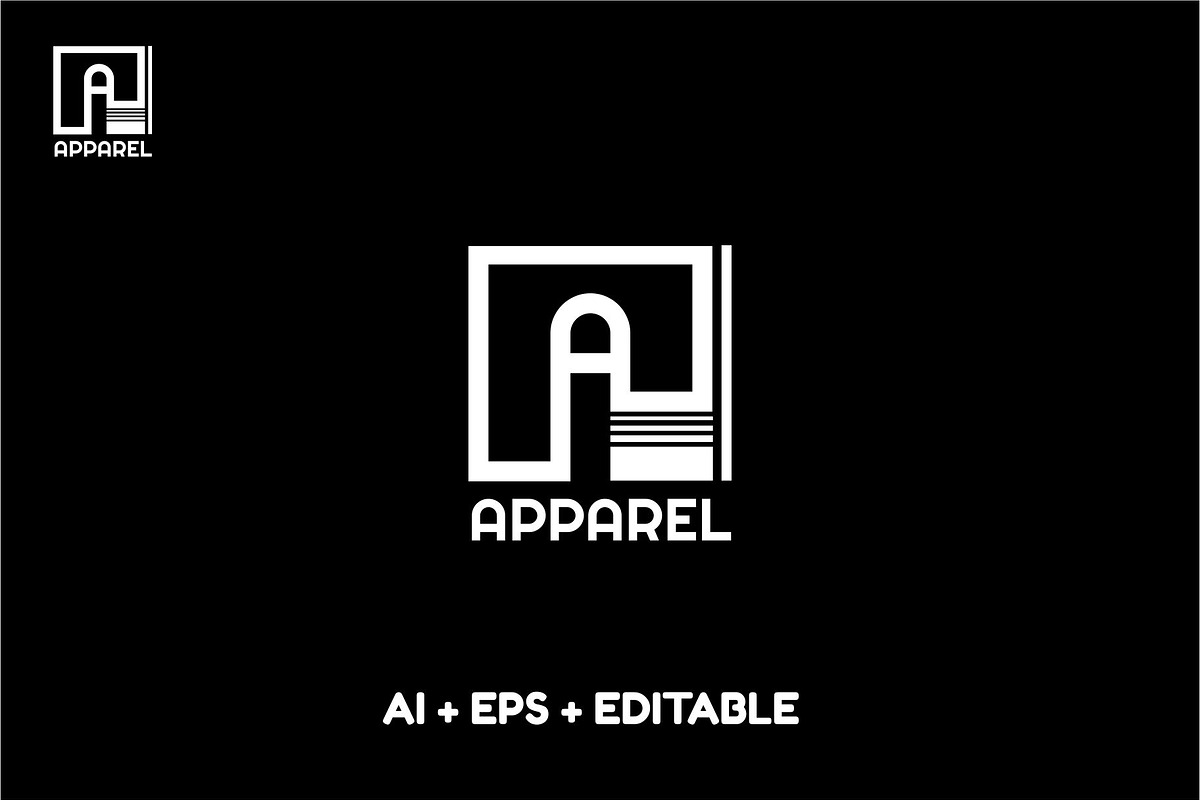 Apparel Logo Template, a Branding & Logo Template by Ingat Sahabat (Photo 2 of 3)