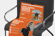 Long Scroll Website Mockup on Laptop, a Wearable Device Mockup by Unerispace (Thumbnail 4 of 5)
