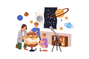 School teachers in classrooms set, an Education Illustration by Good Studio (Thumbnail 11 of 15)