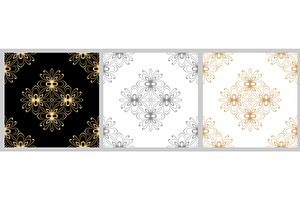 Set of Classic Orient Seamless, a Pattern Graphic by FineArtStudio
