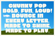 Blooby Chunky Block Sans Serif, a Sans Serif Font by Denustudios (Thumbnail 9 of 12)