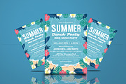 Summer Beach Party Flyer, a Flyer Template by Totem Design Studio (Thumbnail 4 of 5)