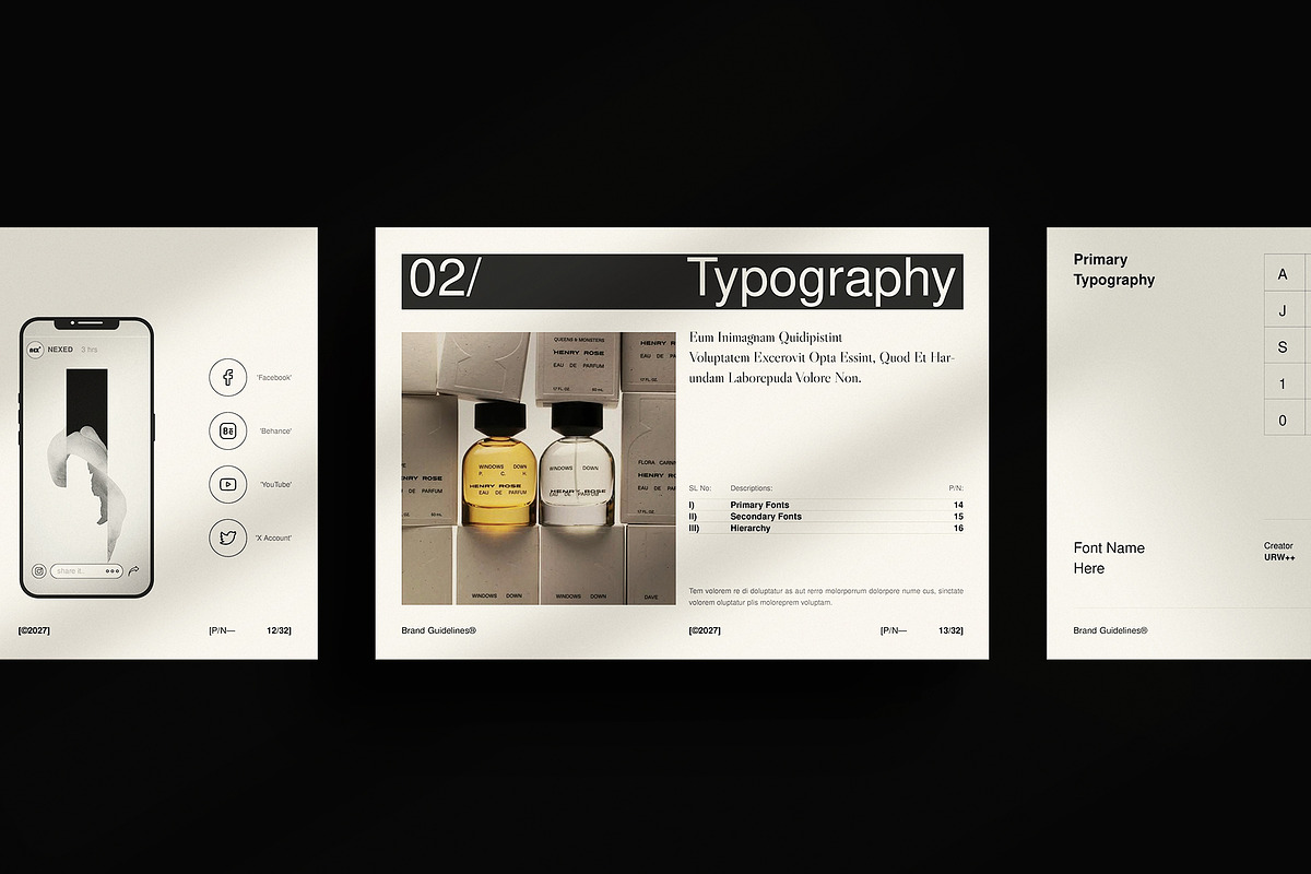 Brand Guidelines Design Template, a Brochure Template by Studio Monova (Photo 10 of 19)