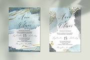 Abstract Watercolor and gold shapes, an Object Graphic by SimpleWishesArt (Thumbnail 7 of 13)