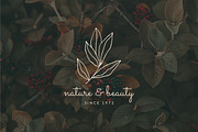 Natura | Modern Graphics Set, a Background Graphic by Studio Fevrier (Thumbnail 8 of 11)