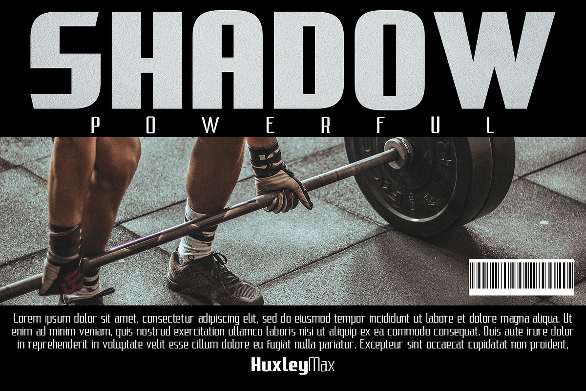 HuxleyMax, a Sans Serif Font by TypeClassHeroes (Photo 7 of 9)