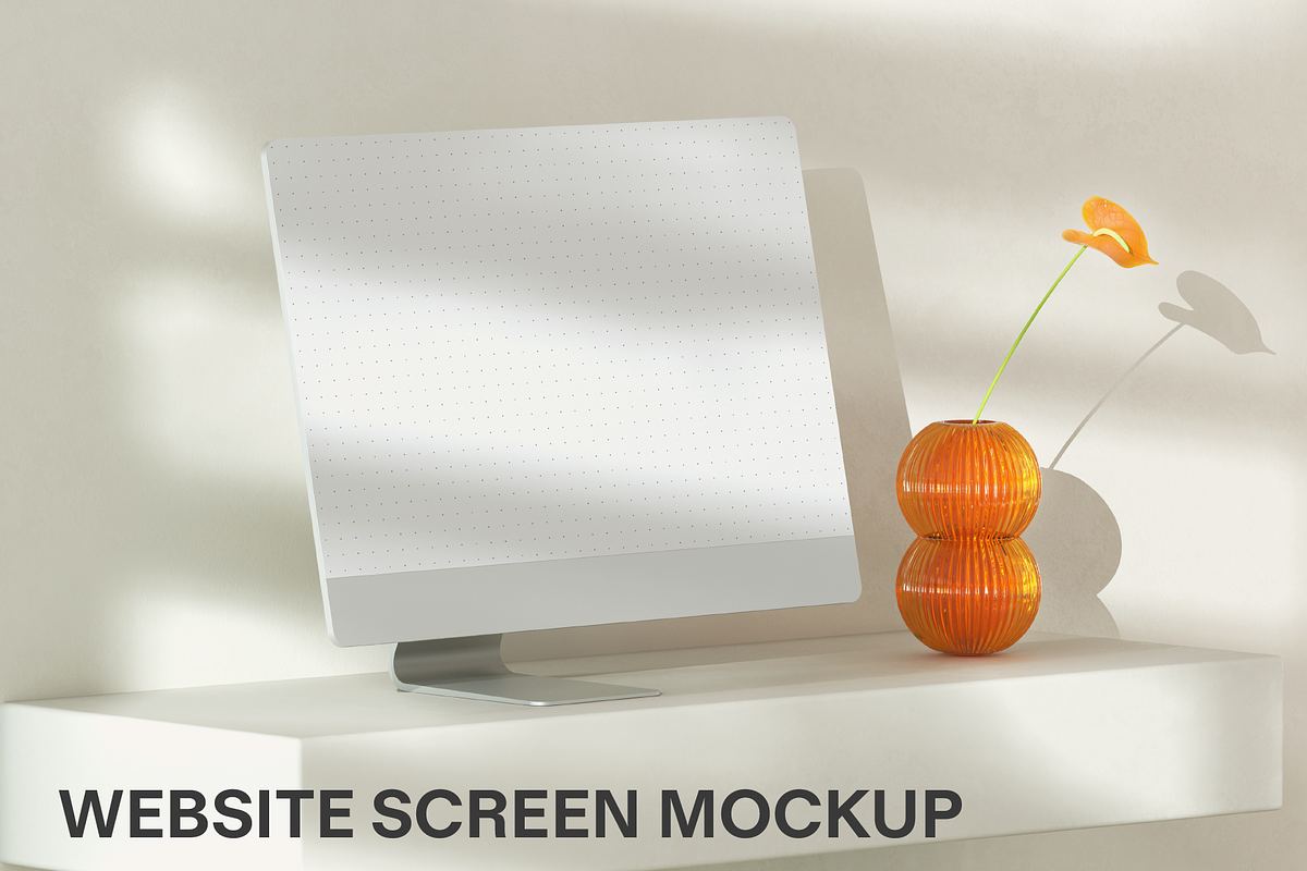 SC02 - Website Screen mock up, a Device Mockup by NOMINA (Photo 1 of 3)
