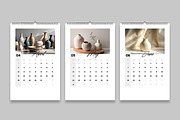 Minimal Art Wall Calendar 2026, a Stationery Template by ContestDesign (Thumbnail 3 of 5)