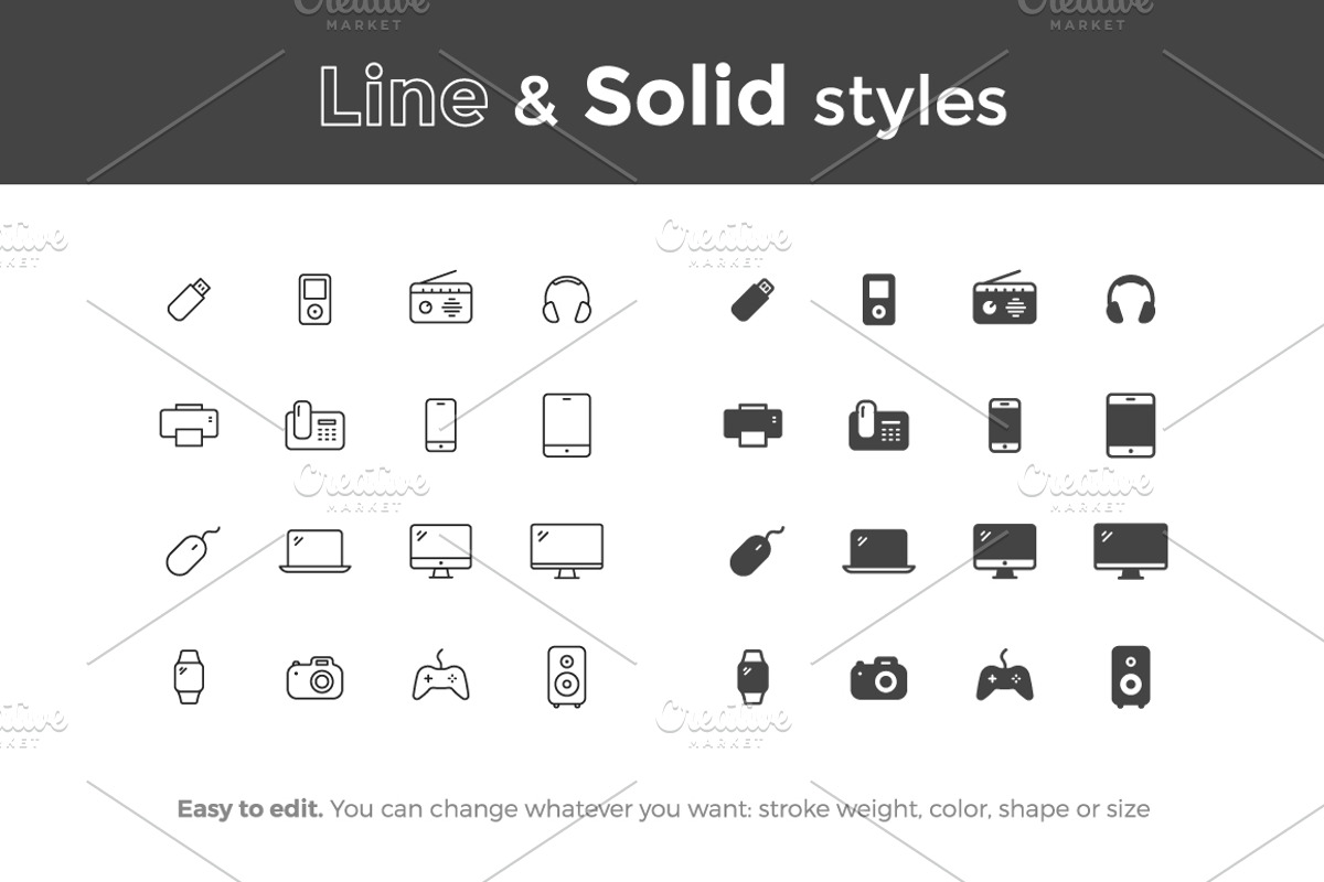 Devices Icons preview 2