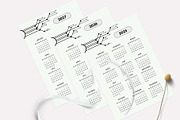 Calendar Template 2024-2030, a Stationery Template by Design Zone (Thumbnail 5 of 5)