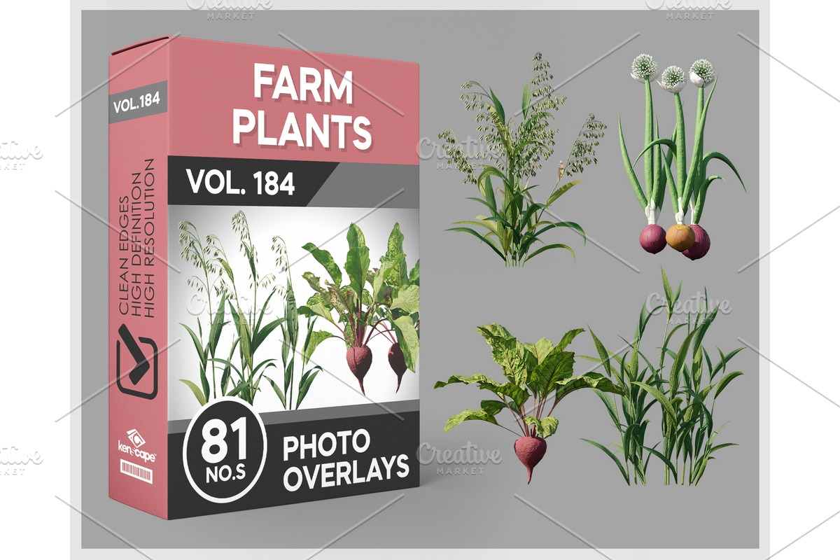 81 Farm Plants Photo Overlays, a Nature Photo by KenScape (Photo 1 of 3)