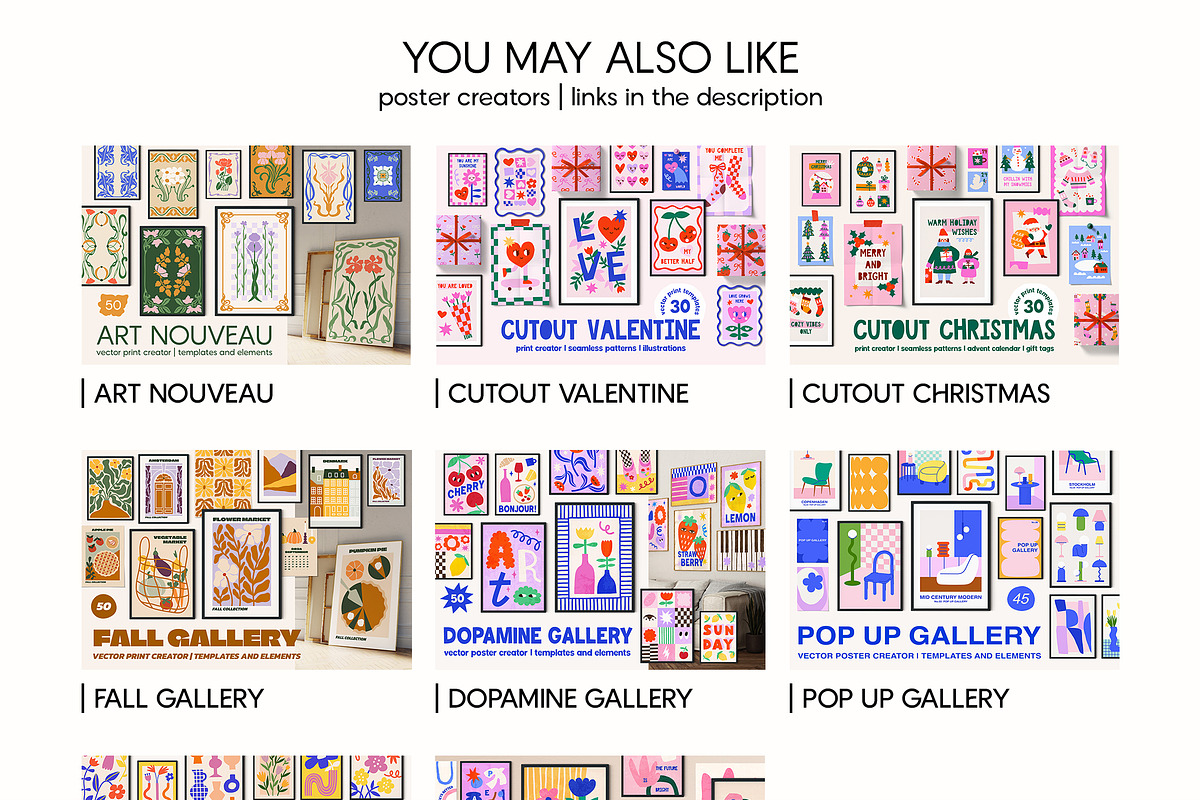 Cutout Prints Vector Poster Creator, an Object Graphic by ArtFM (Photo 15 of 15)