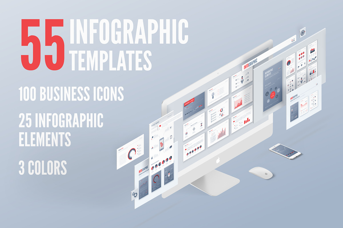 Infographic Presentation Templates, a Presentation Template by Chuhastock (Photo 3 of 13)