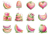 Summer Watermelon PNG, an Illustration by Designworld (Thumbnail 4 of 4)