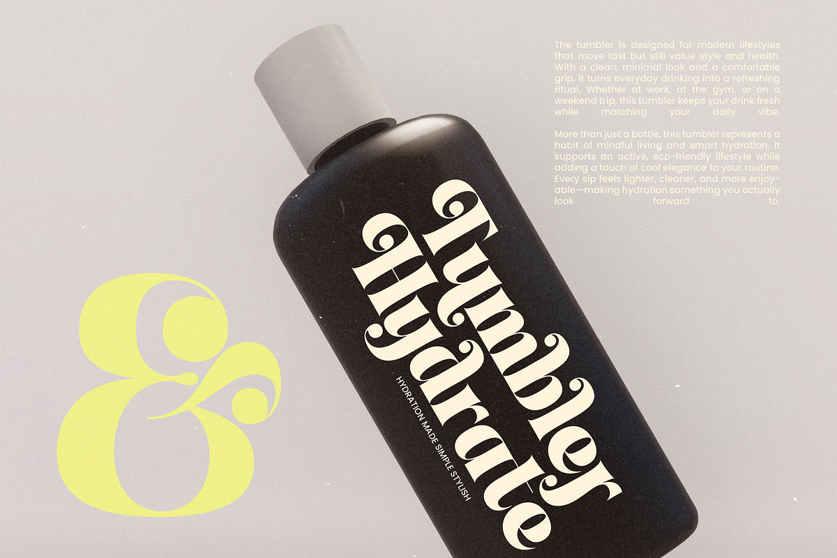 Fresh Kinetic Bold Display Serif, a Serif Font by timelesstype.co (Photo 4 of 20)
