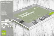 Brand Manual, a Brochure Template by MrTemplater (Thumbnail 1 of 6)