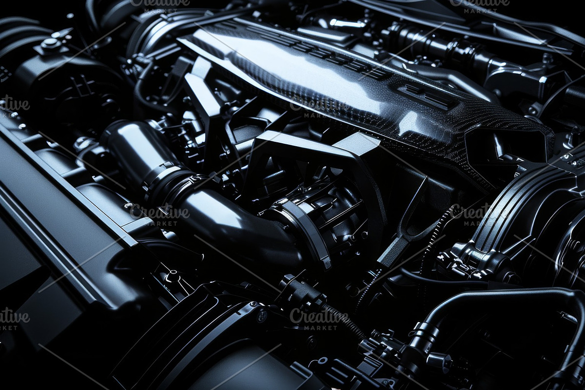 55 Car engines, a Transportation Illustration by Handmadefont (Photo 29 of 56)