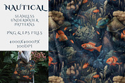 Nautical - Seamless Underwater Art, a Pattern Graphic by Pixel Perfect Patterns (Thumbnail 2 of 10)