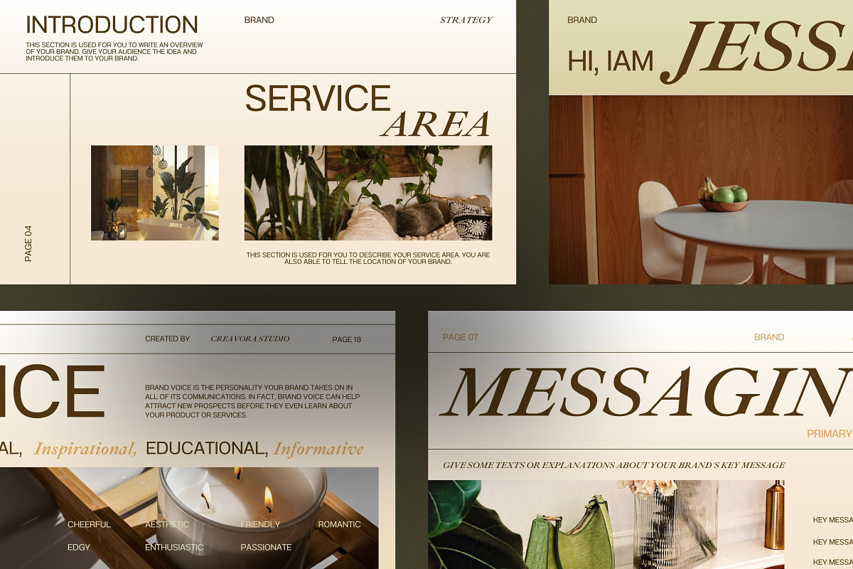 Lansé - Brand Strategy Template, a Presentation Template by Creavora (Photo 7 of 13)