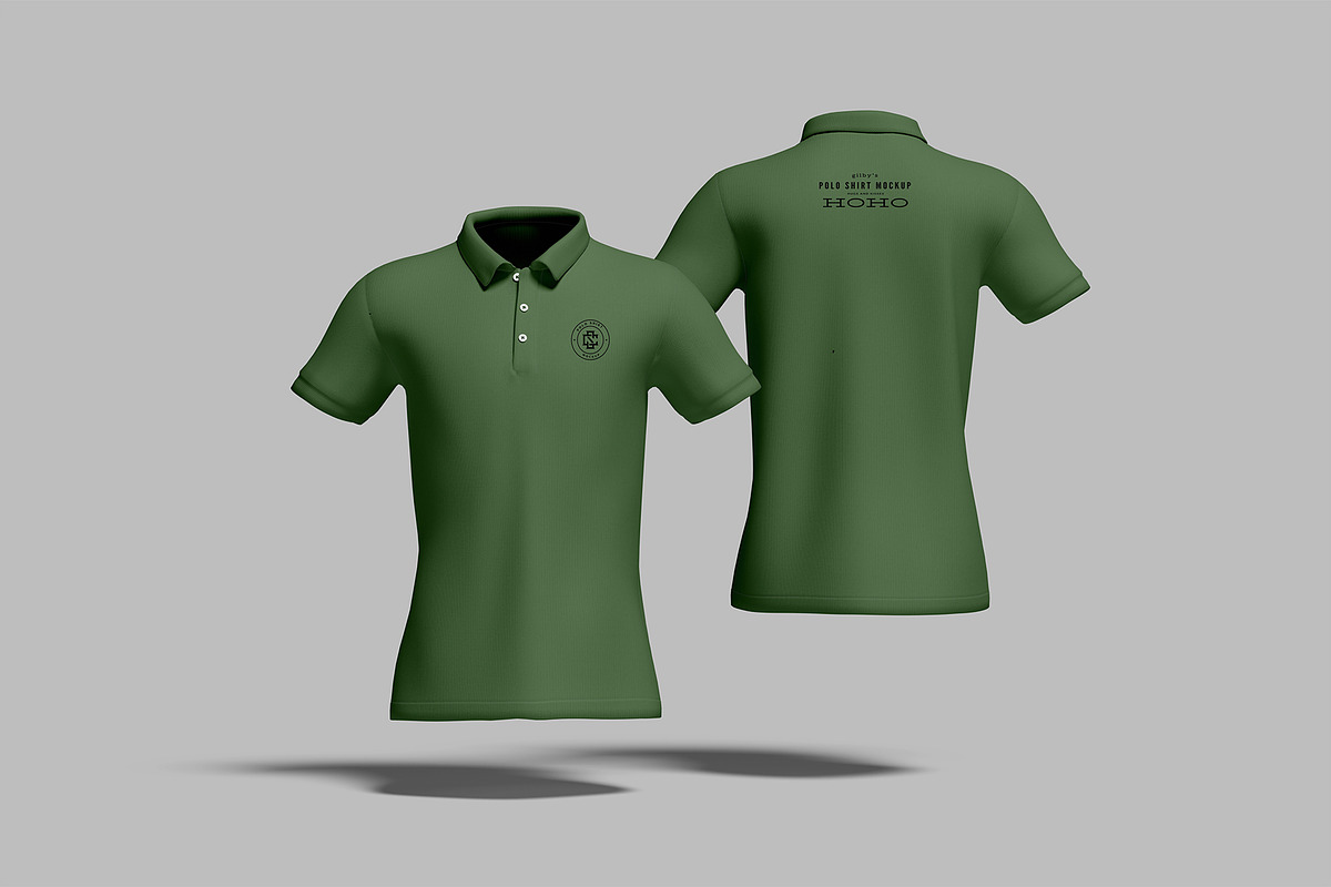 Polo Shirt Mockup, a Shirt Mockup by Bangdastudio (Photo 7 of 8)