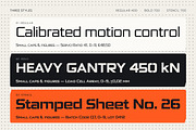 Thrennic: Industrial Tech Font, a Sans Serif Font by Build Interactive (Thumbnail 2 of 7)