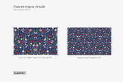 Elegant Botanical Floral Pattern, a Pattern Graphic by likorbut (Thumbnail 4 of 11)