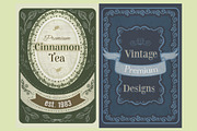Vintage Bundle- 250 vector elements, an Object Graphic by TatianaCociorva (Thumbnail 2 of 19)