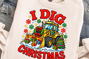 I Dig Christmas Funny PNG Design, an Object Graphic by Zahyl Studio (Thumbnail 4 of 7)