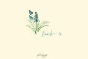 Wildflowers Procreate Stamps, a Brush Add-On by BohoCalligraphy (Thumbnail 8 of 9)