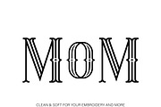 Engraved Monogram, a Serif Font by MaxArt Foundry (Thumbnail 3 of 4)