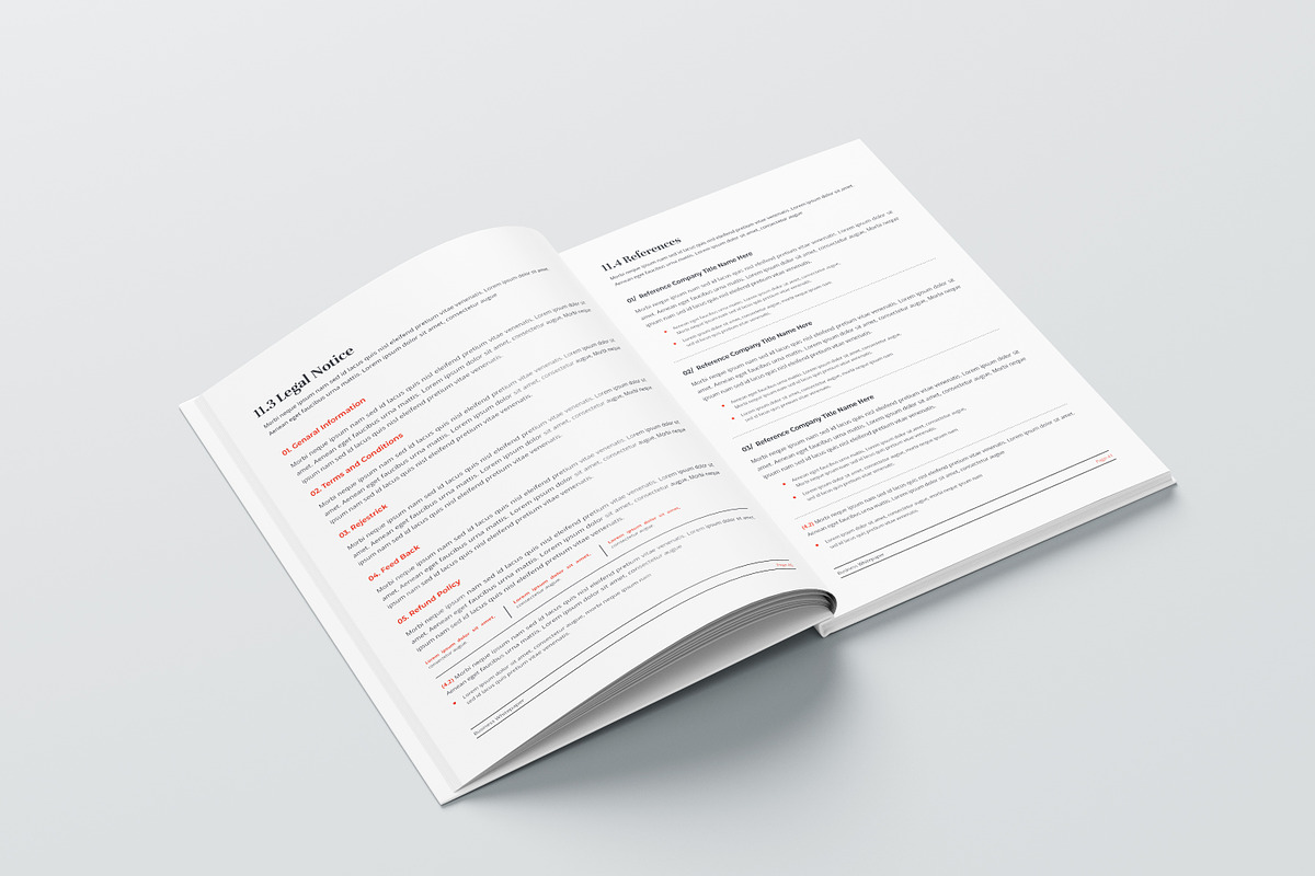 White Paper 42 Pages, a Brochure Template by obayes (Photo 24 of 28)