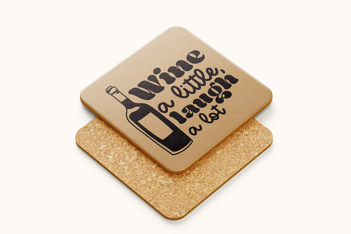 Funny Sarcistic Coaster SVG Bundle, an Object Graphic by IllustratorAnnie (Photo 6 of 8)