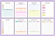 2026 The Teacher Planner, a Stationery Template by Designmela01 (Thumbnail 3 of 6)