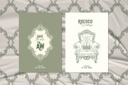 Rococo Aesthetics Vintage Vector Set, an Object Illustration by VerAna (Thumbnail 13 of 17)