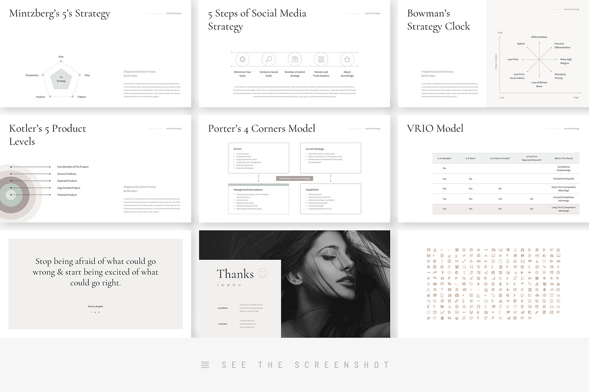 Business Strategy PowerPoint Design, a Presentation Template by TemplatesForest (Photo 11 of 11)