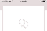 Wyvern iOS Wireframe UI Kit, a Wireframe Template by Yaroslav Zaitsev (Thumbnail 2 of 57)