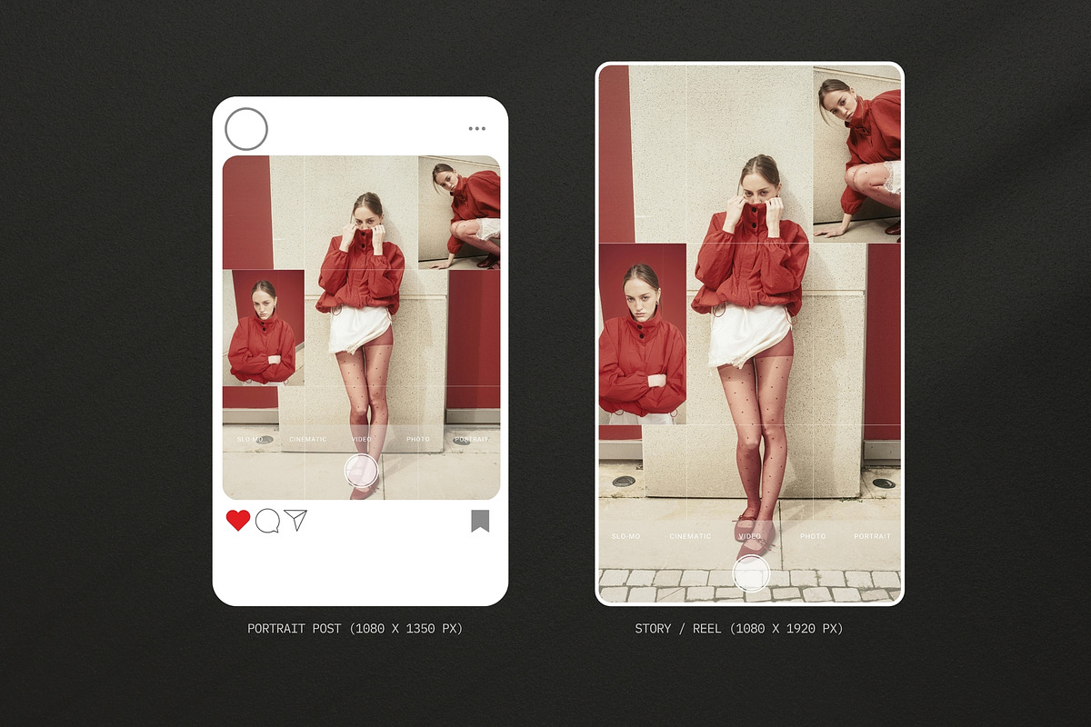 Vintage Texture Social Media Kit, a Social Media Template by Pani Temp. (Photo 15 of 16)
