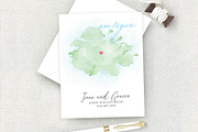Watercolor Map of Antigua, an Illustration by Beloved Paper (Thumbnail 6 of 6)