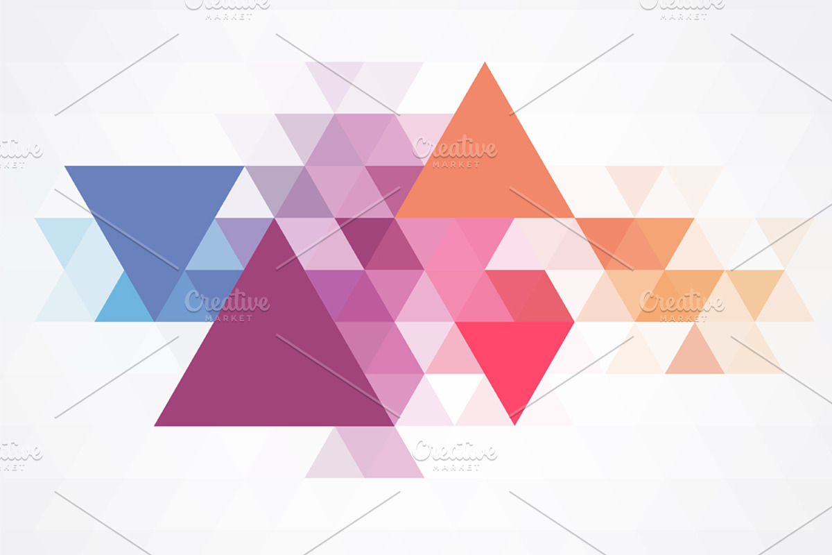 Triangular Geometric Backgrounds, a Texture Graphic by lissius (Photo 3 of 8)