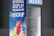 Beverage Display Refrigerator Mockup, an Advertising Mockup by Hubzway (Thumbnail 2 of 6)