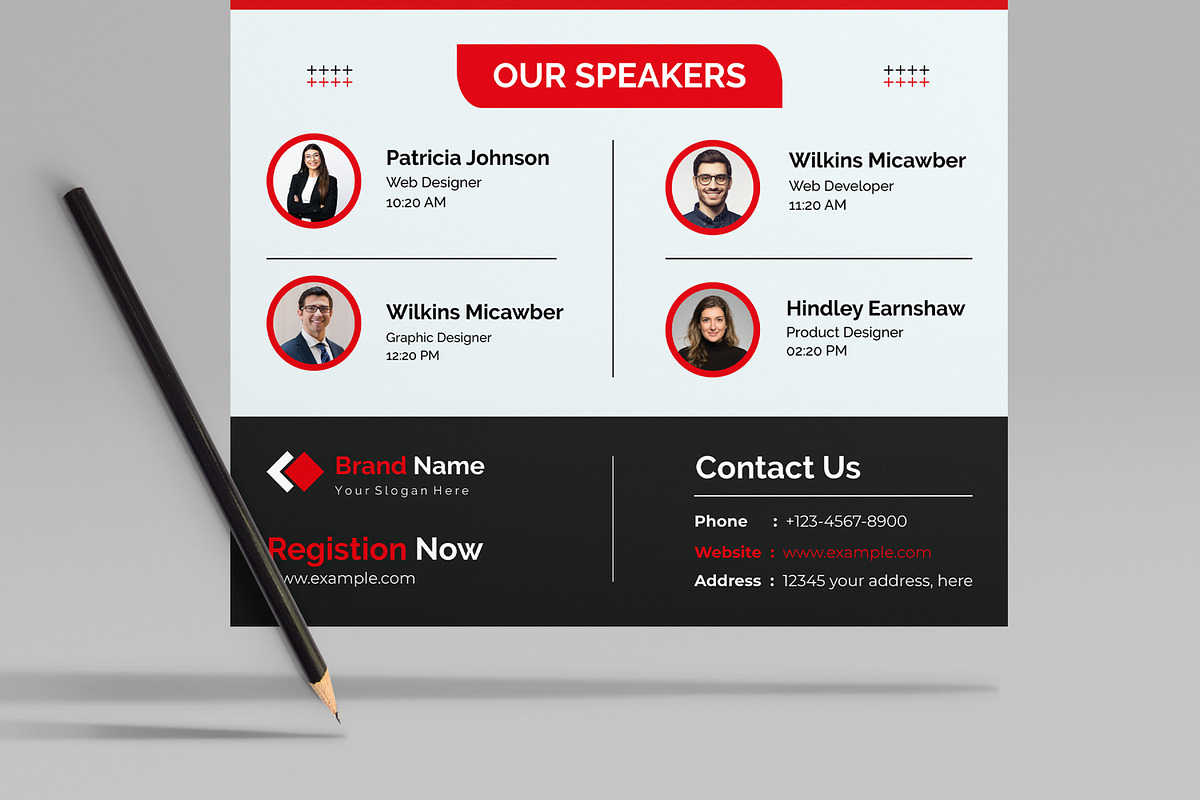 Business Conference Flyer, a Flyer Template by MightyDesign (Photo 5 of 8)