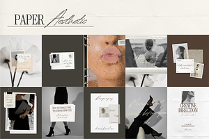 Paper Aesthetic – Instagram Template