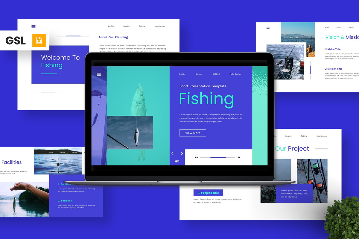 Fishing - Sport Google Slide
