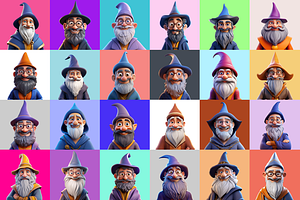 125 Animoji - Wizard Man