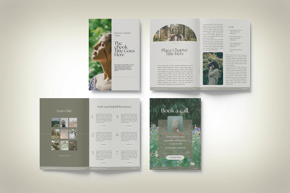 G L A D E | eBook Canva Template, a Templates & Theme by Hayes Edit Studio (Photo 10 of 15)