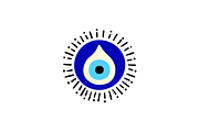 Greek Evil Eye Vector Set, an Empty State Illustration by Creathub Studio (Thumbnail 3 of 6)