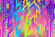 Hologram vector pattern pack, a Pattern Graphic by Gudiny (Thumbnail 7 of 13)
