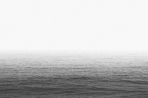 Ocean Horizon 004 Black and White
