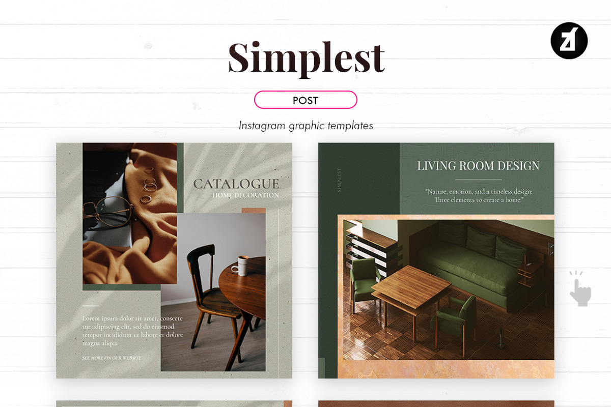 Simplest social media templates, a Social Media Template by Chanut is industries (Photo 2 of 8)