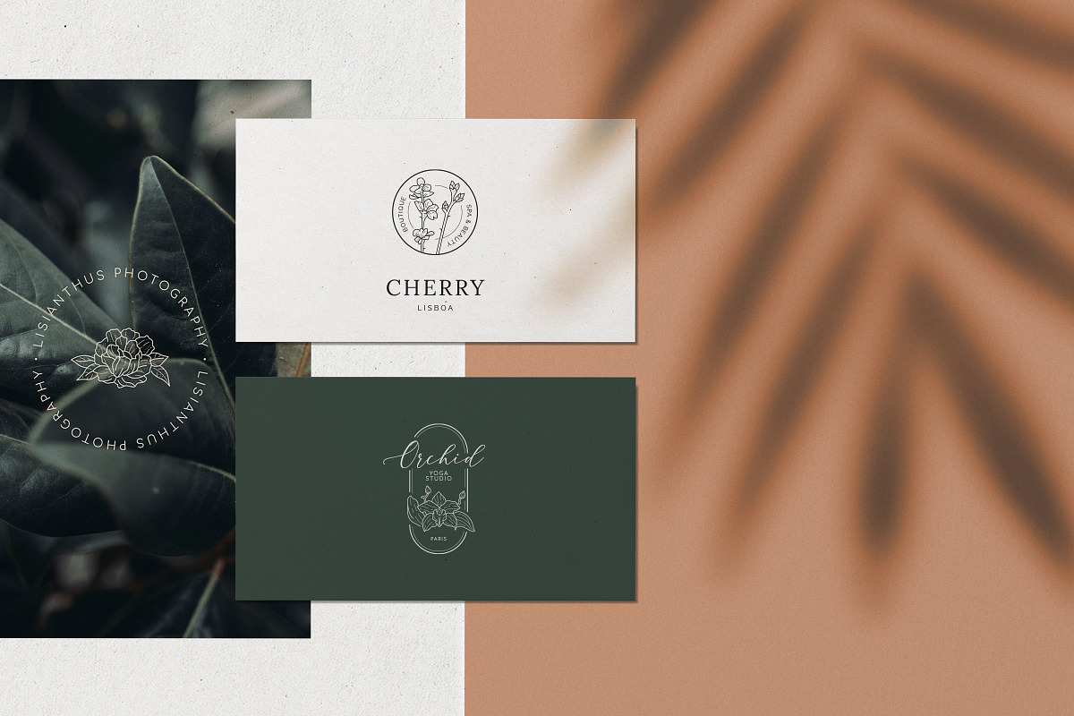 Floral Logo Bundle 50 Botanical Logo, a Branding & Logo Template by iStar Design (Photo 14 of 26)